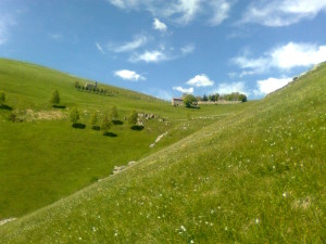 Paesaggio in Valcava