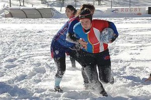 RUGBY SOTTO LA NEVE