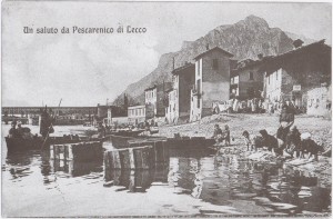 Riva dei Pescatori, Pescarenico, 1907
