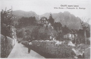 Via allo Zucco, Palazzotto di Don Rodrigo, Olate, 1921