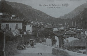 Veduta panoramica di Malavedo, 1910.