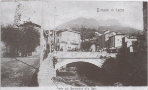 Ponte sul Gerenzone alla Gera, Rancio, 1901