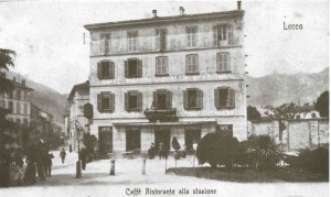 Fig A: Piazza della Stazione, Lecco, 1901