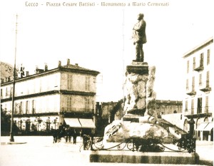 Piazza Cermenati, Lecco, periodo fascista