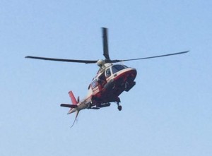 elicottero pompieri vvf colico volo