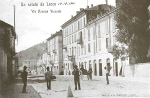 Via Azzone Visconti, Lecco, 1901
