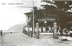 Ex ristorante Ripamonti, le Caviate, Lecco, 1922
