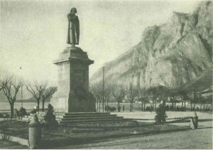 Monumento ad Antonio Stoppani, piazzale dei Mille, Lecco, 1927