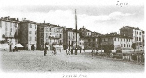 Piazza del Grano, Lecco 1900