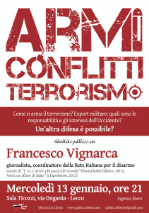 armi-conflitti-terrorismo qui lecco libera