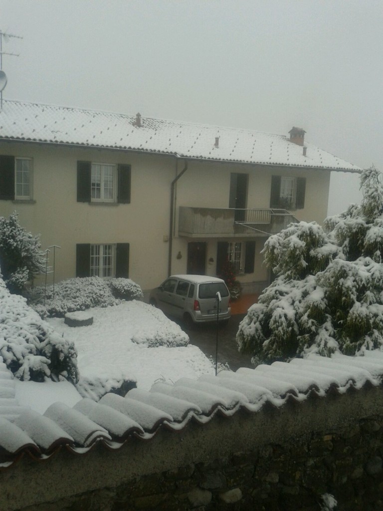 villa  vergano neve