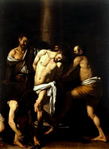 Caravaggio-La-Flagellazione-di-Cristo