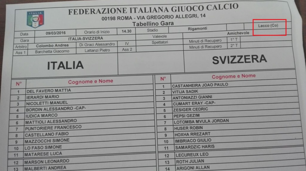 lecco co figc