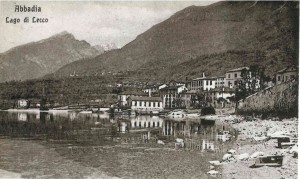 Lungolago di Abbadia Lariana, 1909