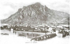 Lecco e il San Martino da pian Sciresa, 1900