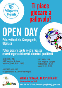 openday2016 PALLAVOLO OLGINATE