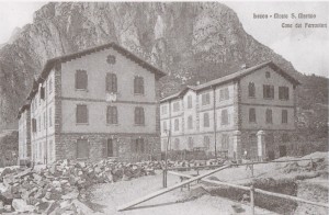 Le case dei ferrovieri, Lecco, 1915