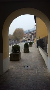 Lungolago di Malgrate visto dal portico della filanda Stabilini, 2016