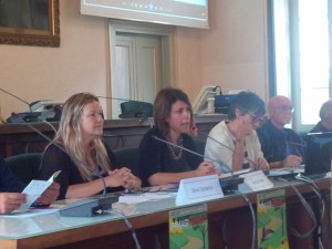 Da sinistra: Silvia Tantardini, Simona Piazza, Anna Anghileri