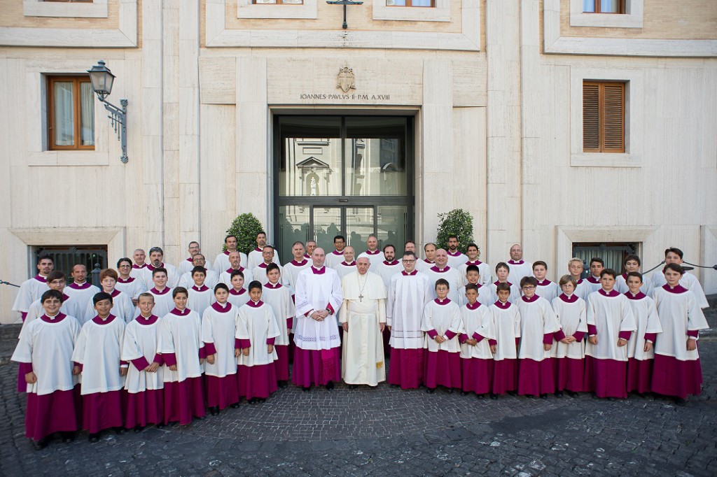 Cappella Musicale Pontificia Sistina e Papa Francesco