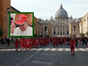 croce rossa dal papa COP