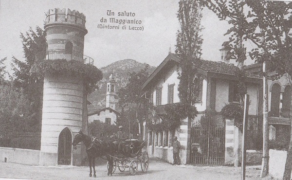 Incrocio della Torretta, Maggianico, 1909, Prospettiva A