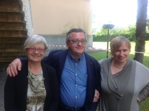 da sinistra Anna Maria Furlan, Ugo Duci, Rita Pavan